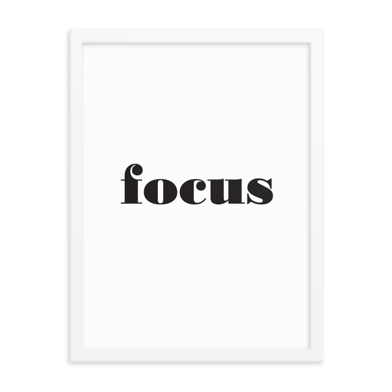 FOCUS Framed