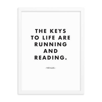 KEYS TO LIFE Framed