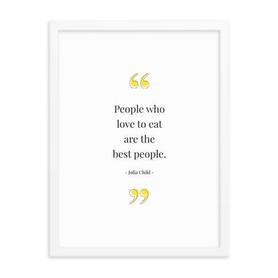 BEST PEOPLE Framed