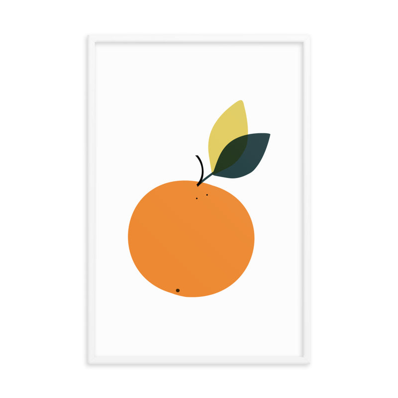 ORANGE Framed