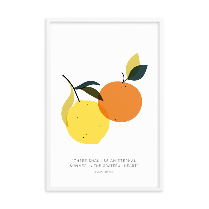 ETERNAL SUMMER Framed