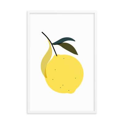 Lemon Framed