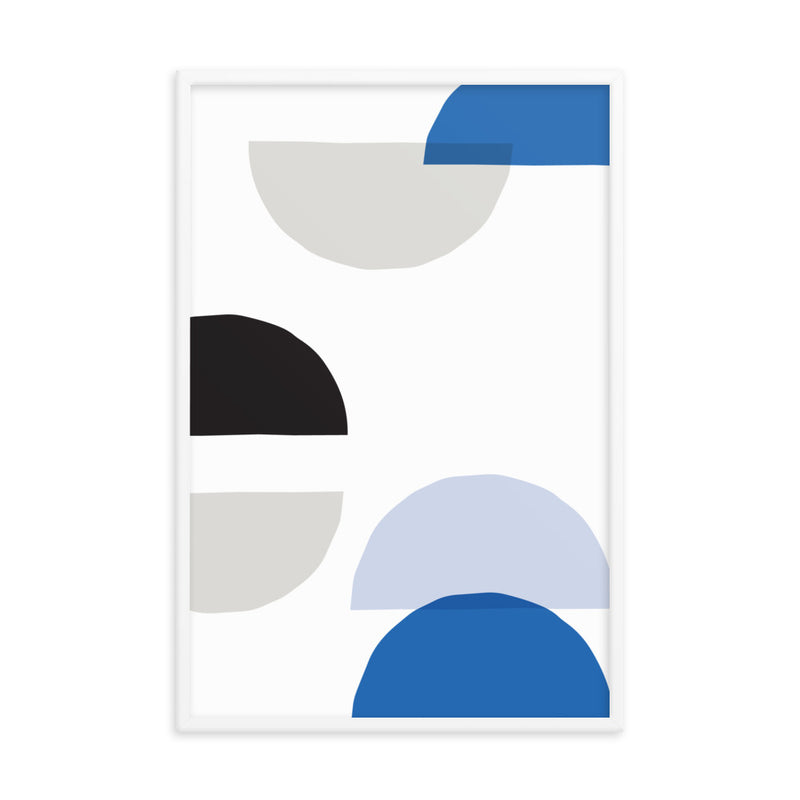 BLUE ARC Framed