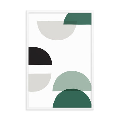 GREEN ARC Framed