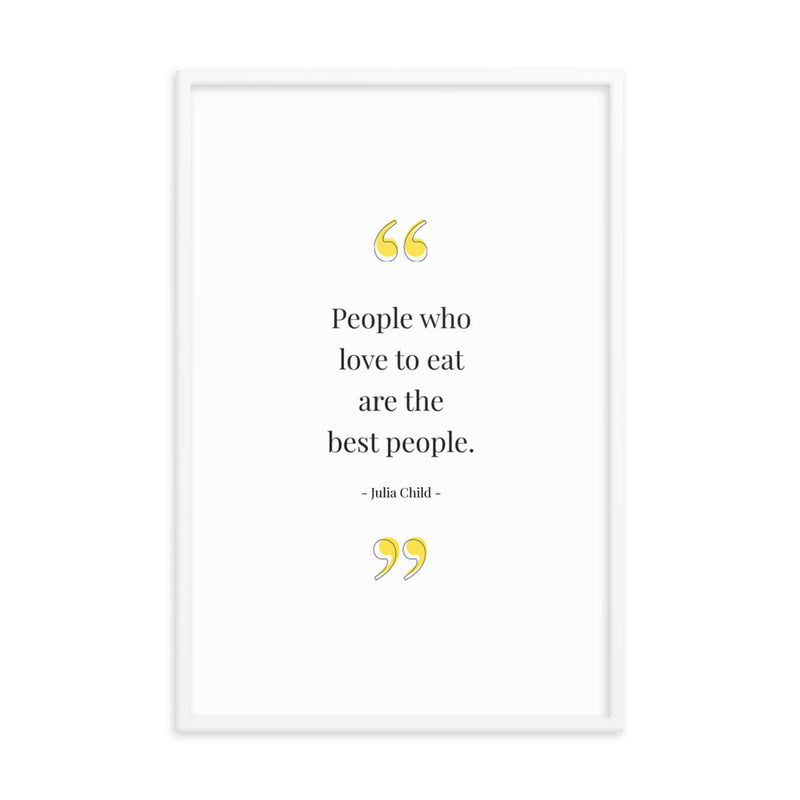 BEST PEOPLE Framed