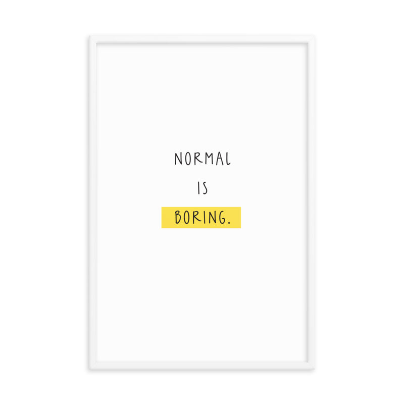 NORMAL Framed