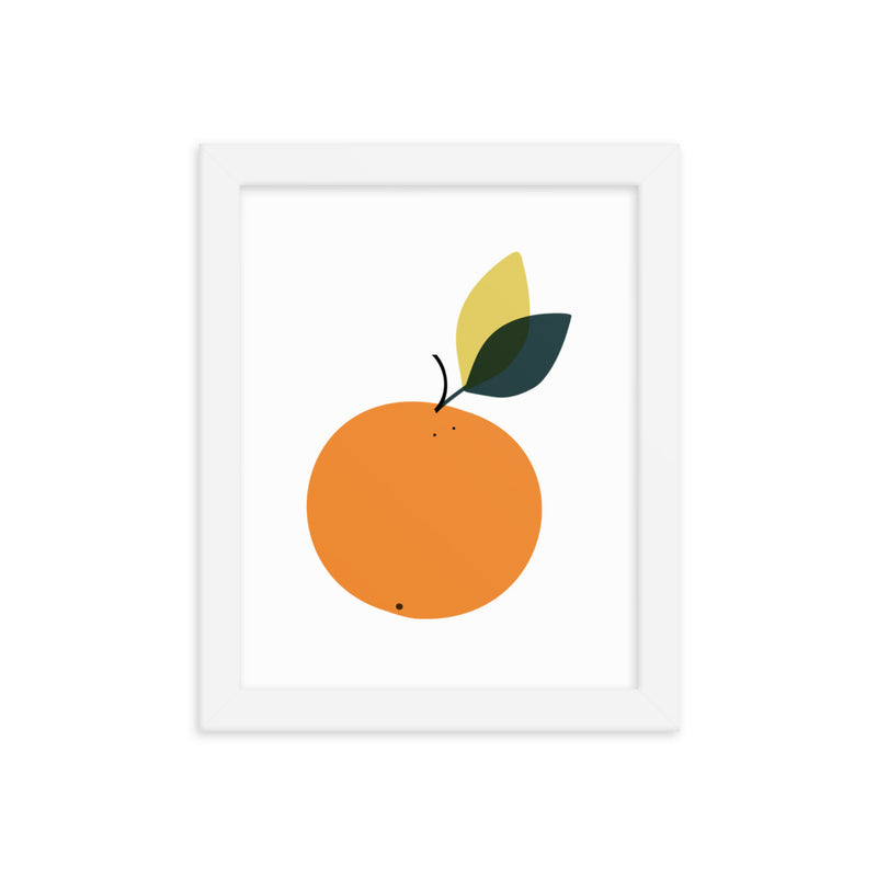 ORANGE Framed