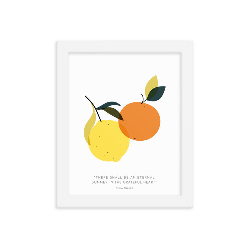 ETERNAL SUMMER Framed
