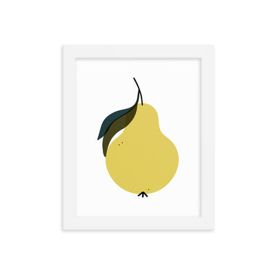 Pear Framed