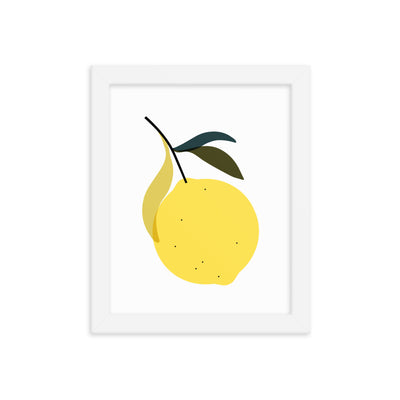 Lemon Framed