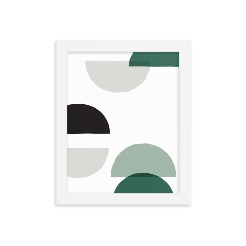 GREEN ARC Framed