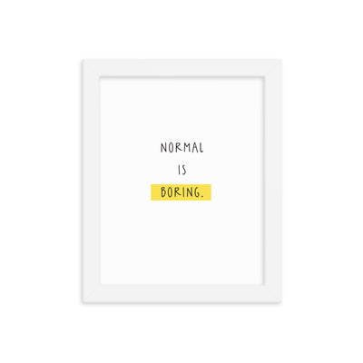 NORMAL Framed