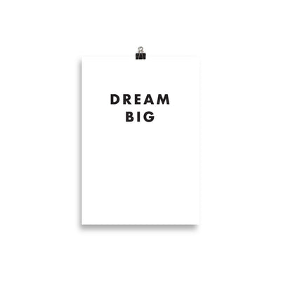 DREAM BIG Poster