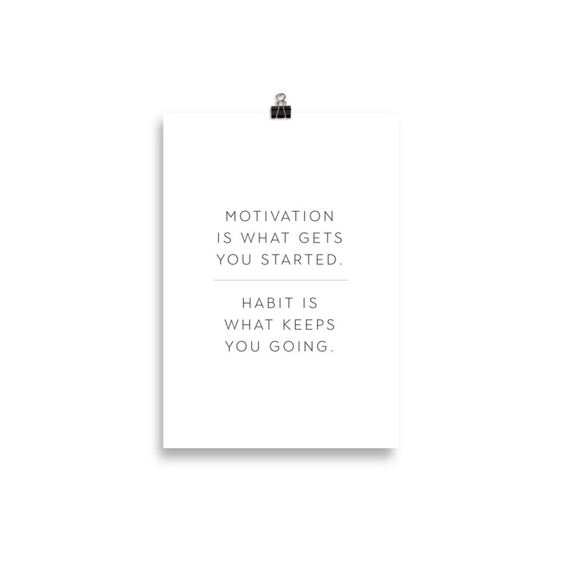 MOTIVATION IS Poster