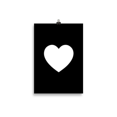 WHITE HEART Poster