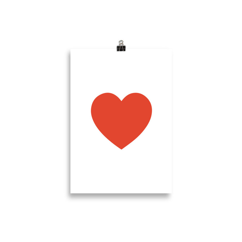 RED HEART Poster