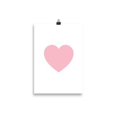PINK HEART Poster