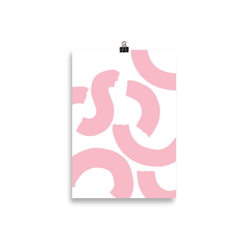 PINK SQUIGGLE Poster