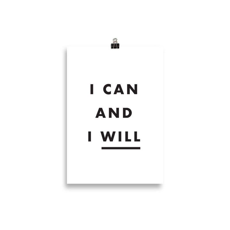I CAN Poster
