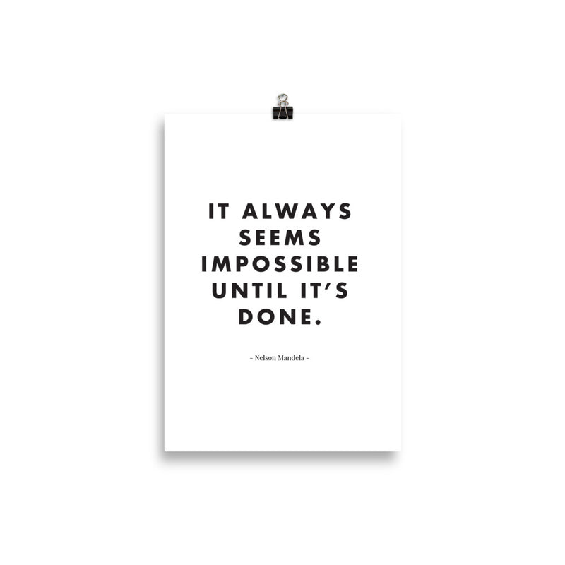 IMPOSSIBLE Poster