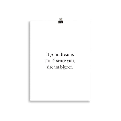 IF YOUR DREAMS Poster