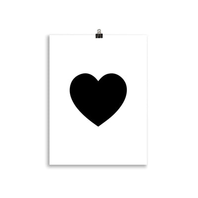BLACK HEART Poster