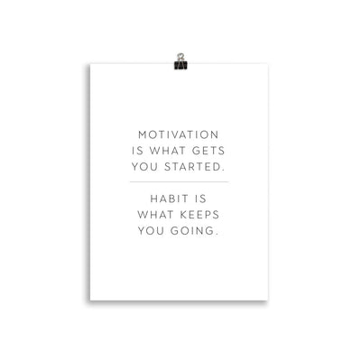 MOTIVATION IS Poster