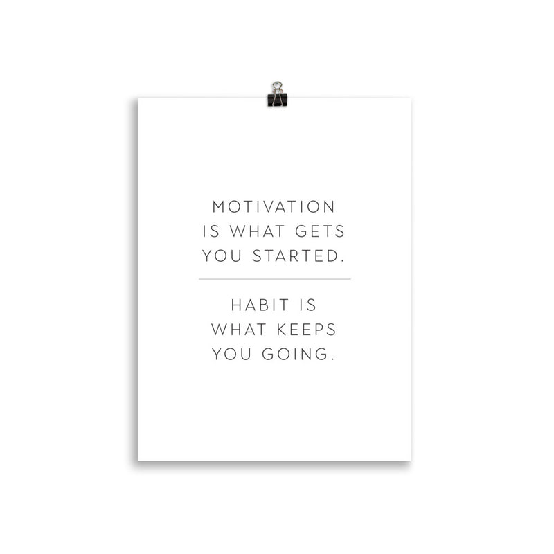 MOTIVATION IS Poster