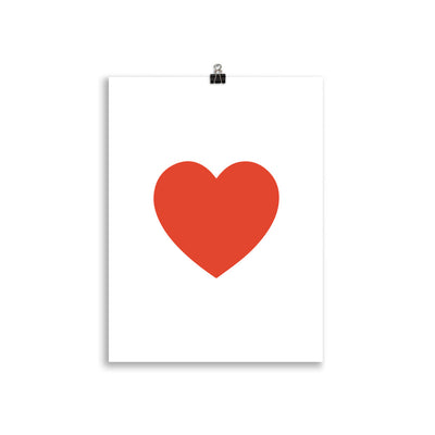 RED HEART Poster