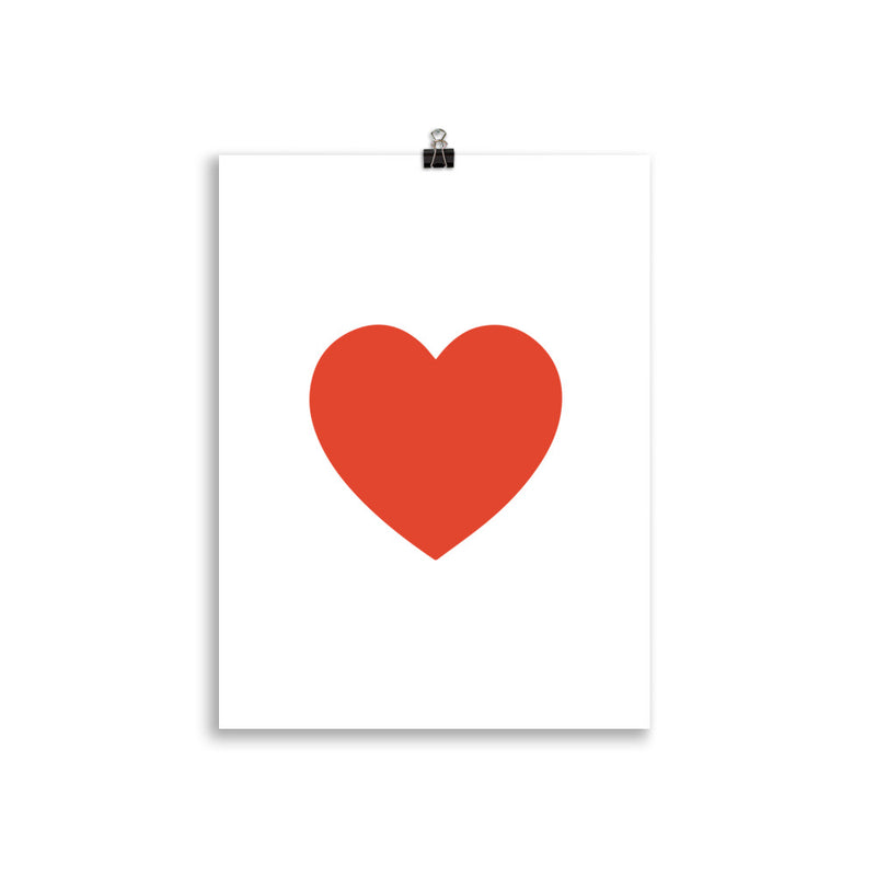 RED HEART Poster