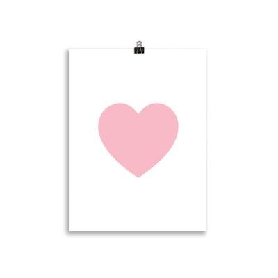 PINK HEART Poster