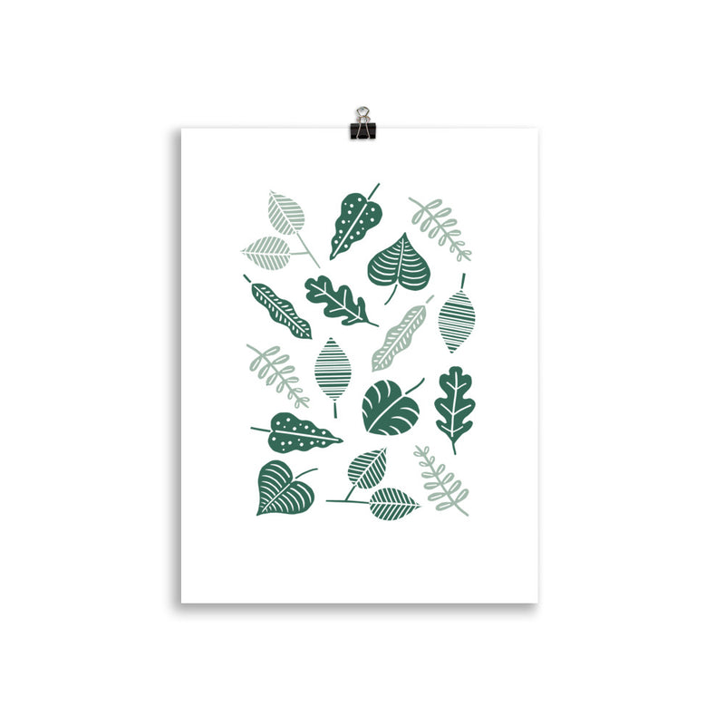GREEN LEAVES Poster