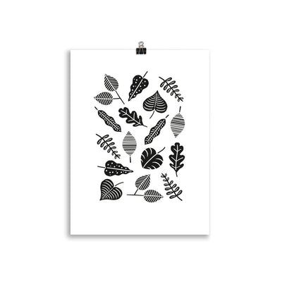 BLACK LEAVES Poster