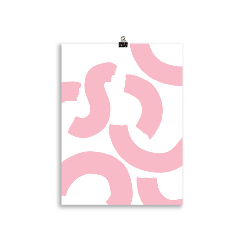 PINK SQUIGGLE Poster