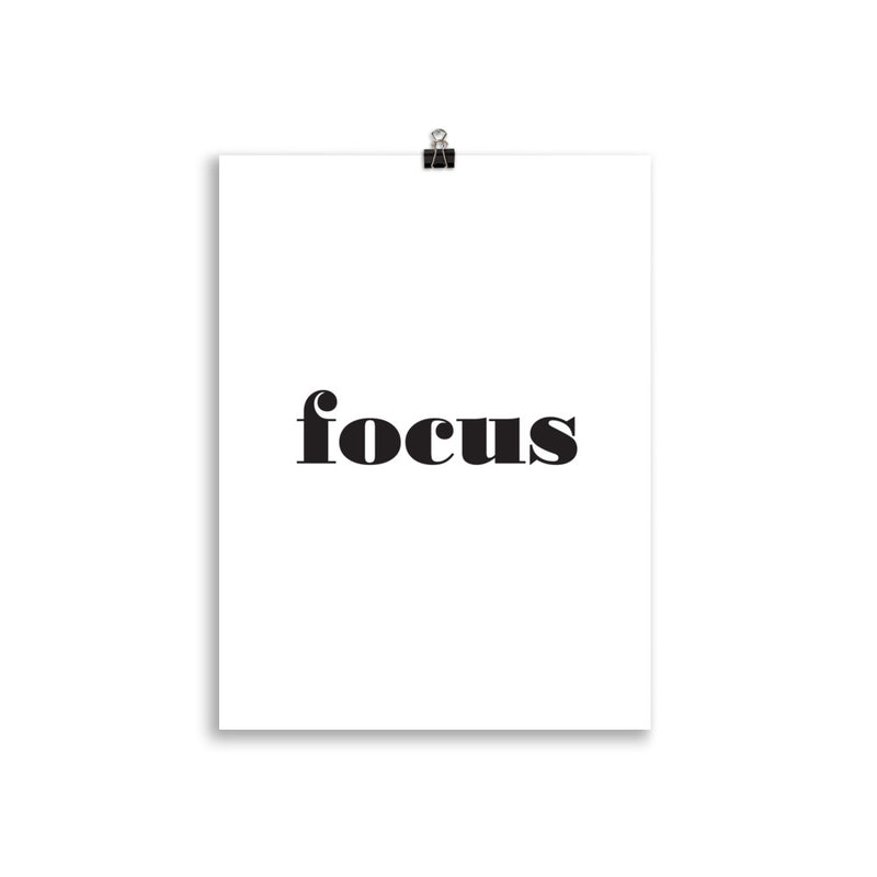 FOCUS Poster