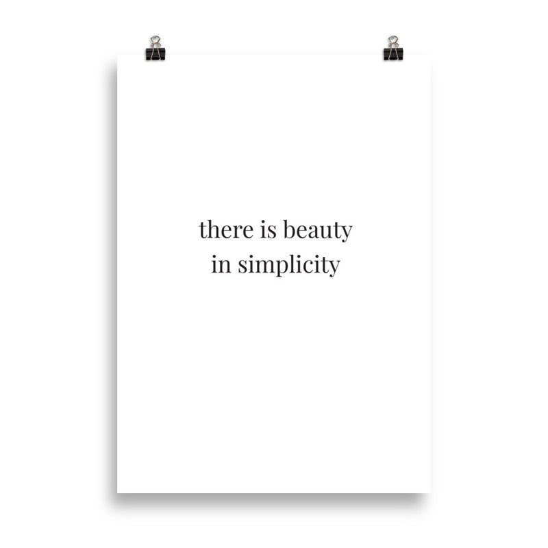 THERE IS BEAUTY Poster