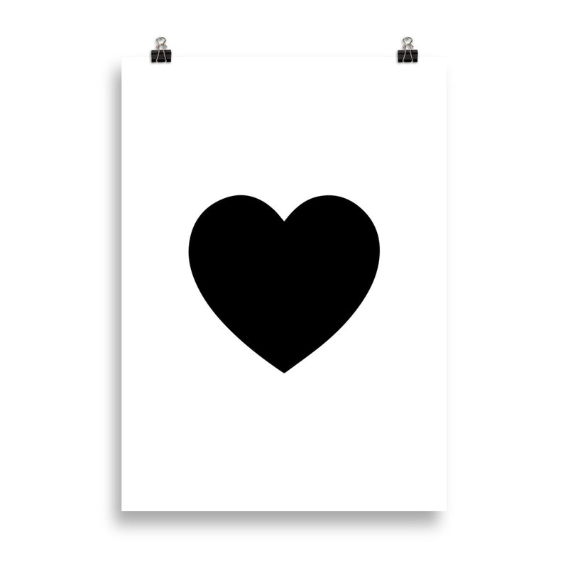 BLACK HEART Poster