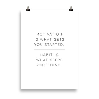 MOTIVATION IS Poster
