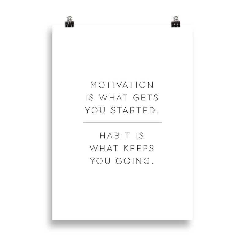 MOTIVATION IS Poster