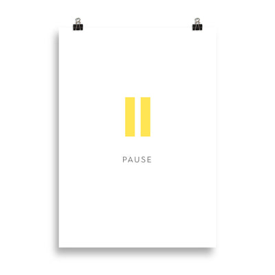 PAUSE Poster