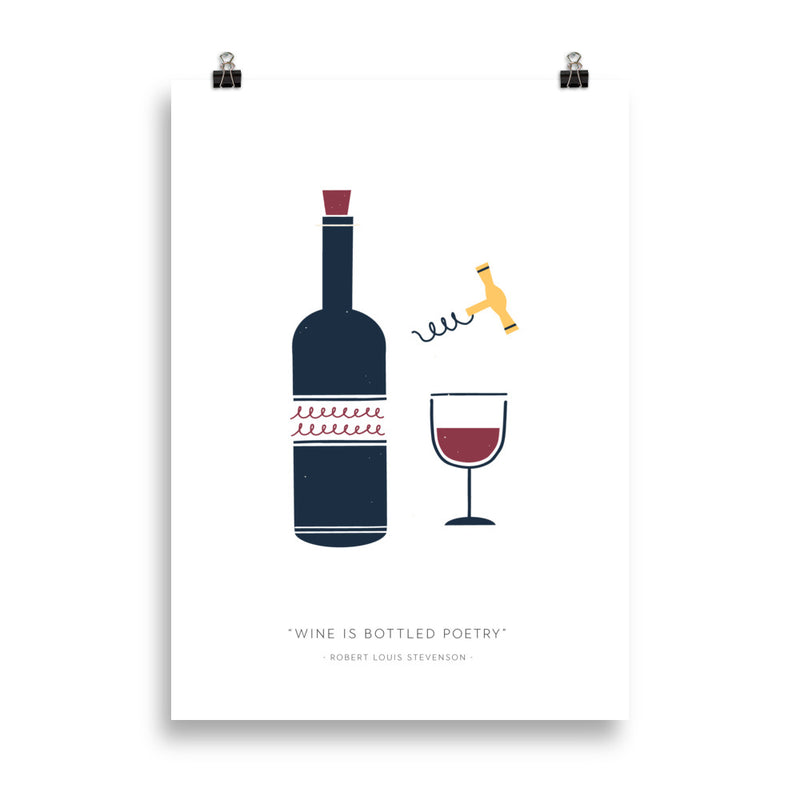 WINE IS Poster