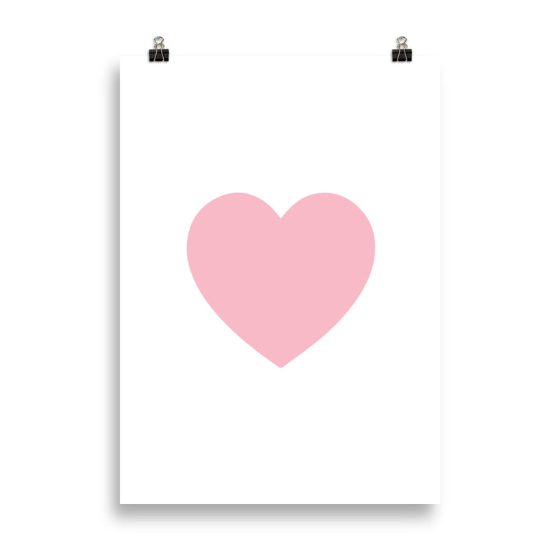 PINK HEART Poster