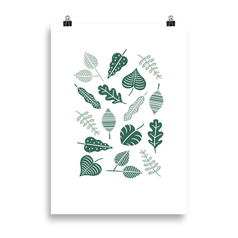 GREEN LEAVES Poster