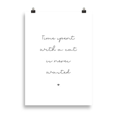 TIME WITH CATS Poster