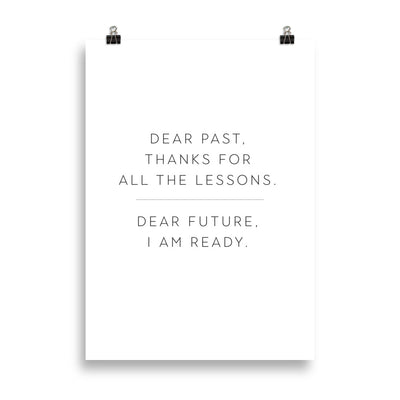 LESSONS Poster