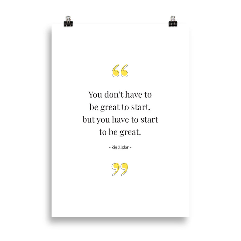 START Poster