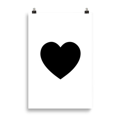 BLACK HEART Poster