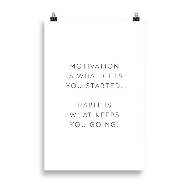 MOTIVATION IS Poster