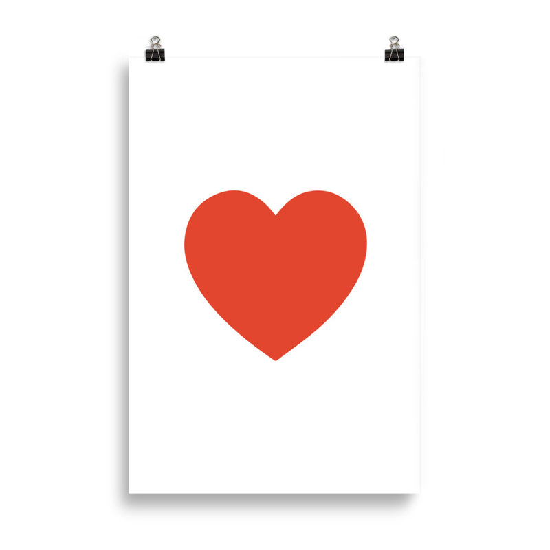 RED HEART Poster