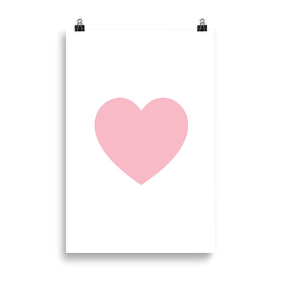 PINK HEART Poster